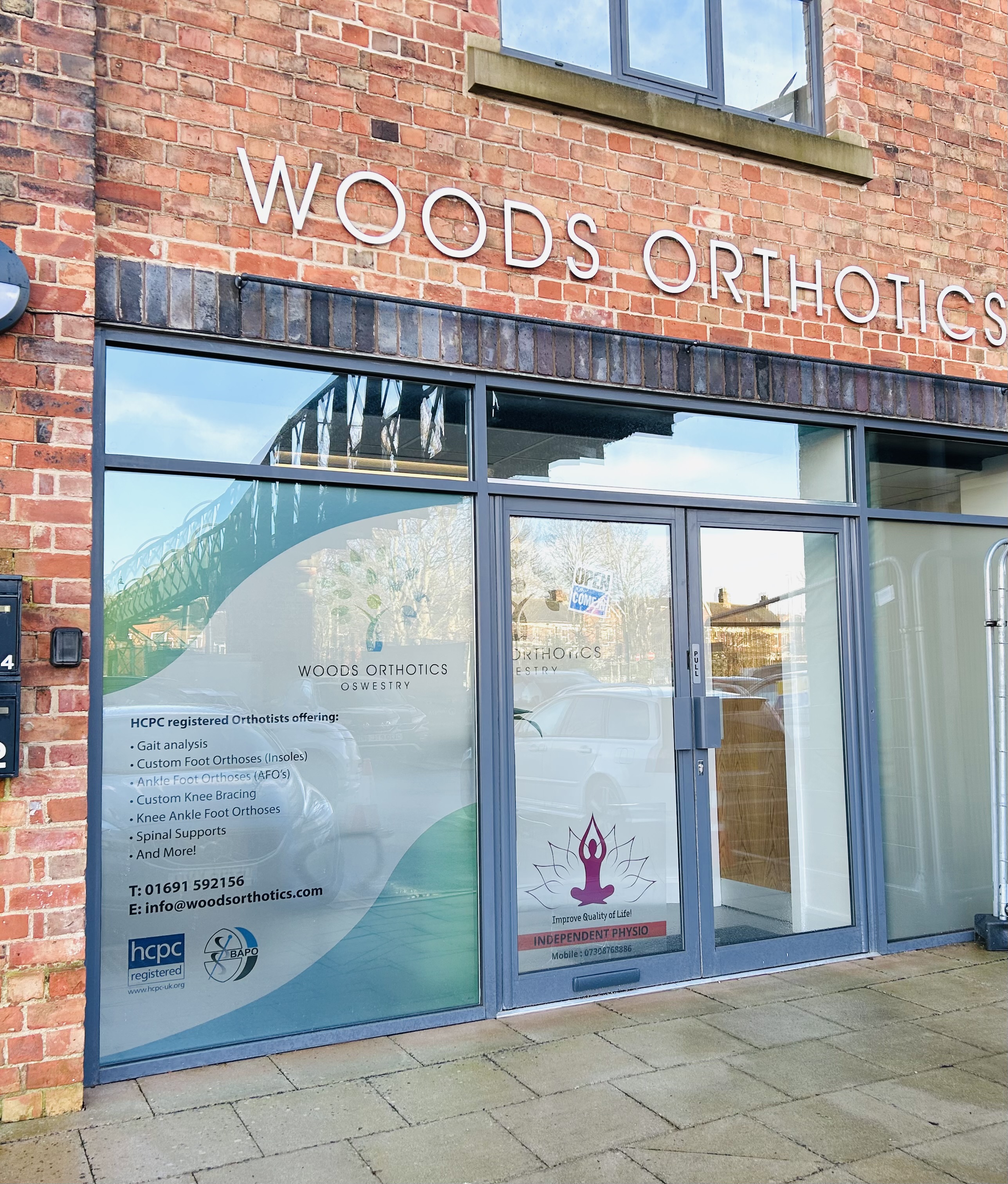 Clinic entrance